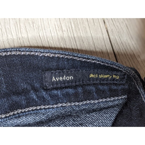 COH Avedon Ladies Worn-Distressed Look Skinny Leg Designers Jeans W26 L29.5 - Picture 6 of 15